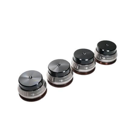ฐานรองเครื่องเสียง HIFISTAY : GYROTENSION SWING (MEDIUM) (BLACK/SILVER) SET OF 4_0